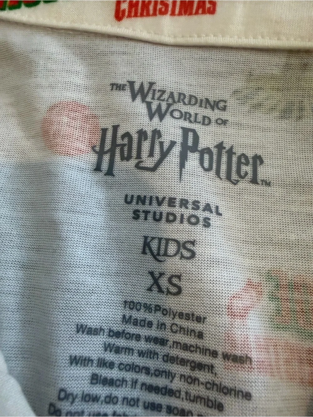 Wizarding World of Harry Potter Universal Studios Hogsmeade Christmas Pajamas